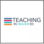 Teaching in Higher Ed podcast logo